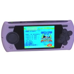 AtGames Sega Genesis Ultimate Portable Game Player White 2015 Retro Handheld